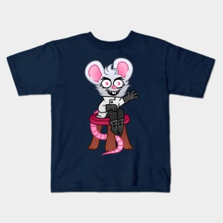 Dr Catnip waving Kids T-Shirt